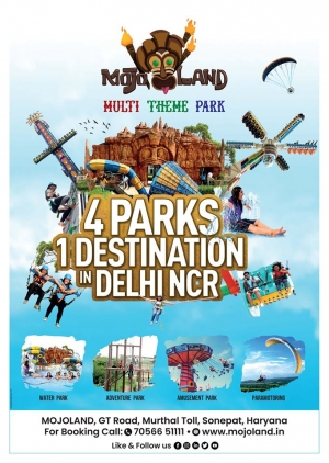Best Theme Park Near Delhi NCR - Mojoland